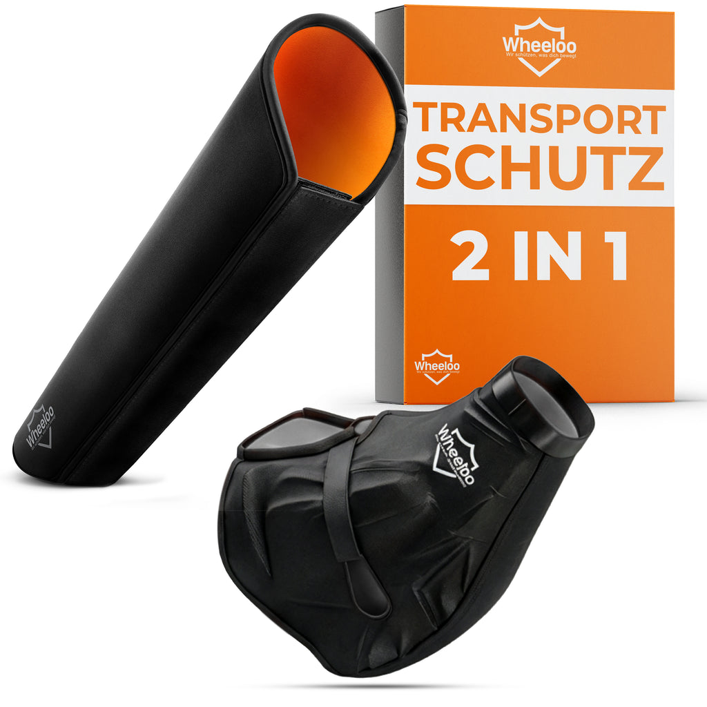E-Bike Transportschutz Set 2-teilig für Motor & Akku