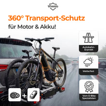 Laden Sie das Bild in den Galerie-Viewer, E-Bike Transportschutz Set 2-teilig für Motor &amp; Akku