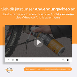 400 ml Kettenreiniger für Fahrradkette & Antrieb I Made in Germany