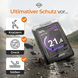 2er Set Transparente Schutzhüllen für Bosch LED Remote & Kiox 300 I Ebike Display Schutzhülle