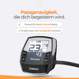 B-Ware I Displayschutz für Bosch Intuvia I transparent & wasserdicht I uv-beständig & kratzfest I transparente Schutzhülle