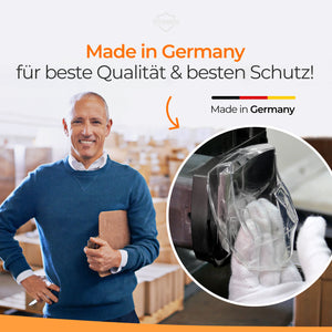 WHEELOO E-Bike Displayschutz Set für Bosch Intuvia Display | Transparent und wasserdicht | Stoß- und Kratzschutz I UV-Beständig I Display Schutzhülle I Ebike Schutz Zubehör