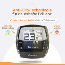 Laden Sie das Bild in den Galerie-Viewer, WHEELOO E-Bike Displayschutz Set für Bosch Intuvia Display | Transparent und wasserdicht | Stoß- und Kratzschutz I UV-Beständig I Display Schutzhülle I Ebike Schutz Zubehör