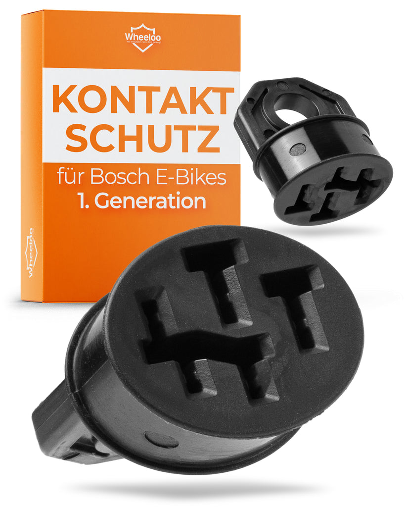 Kontaktschutz Abdeckung für Bosch E-Bike 1. Generation I schwarz