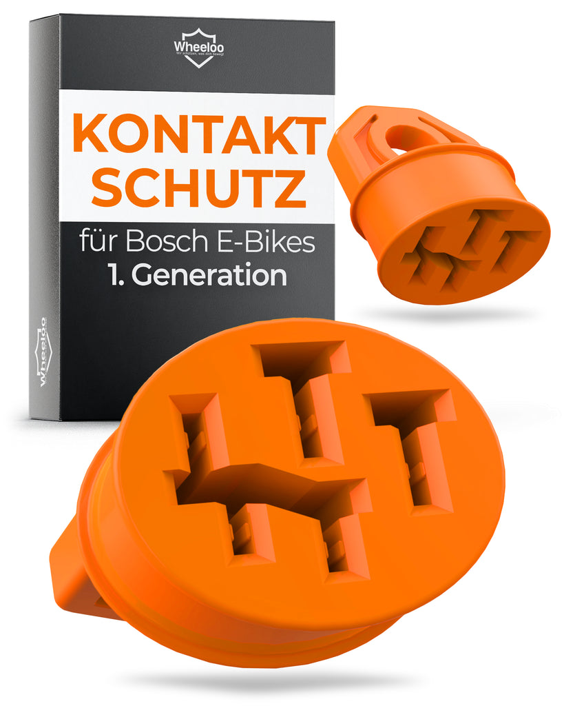 Kontaktschutz Abdeckung für Bosch E-Bike 1. Generation I orange