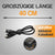 B-Ware I WHEELOO Ebike Ladekabel WAHLWEISE für Iphone oder USB C I 40 cm I für Bosch Intuvia, Kiox, Nyon (groß) E-Bike Display I Micro USB auf Lightning oder USBC I OTG Funktion