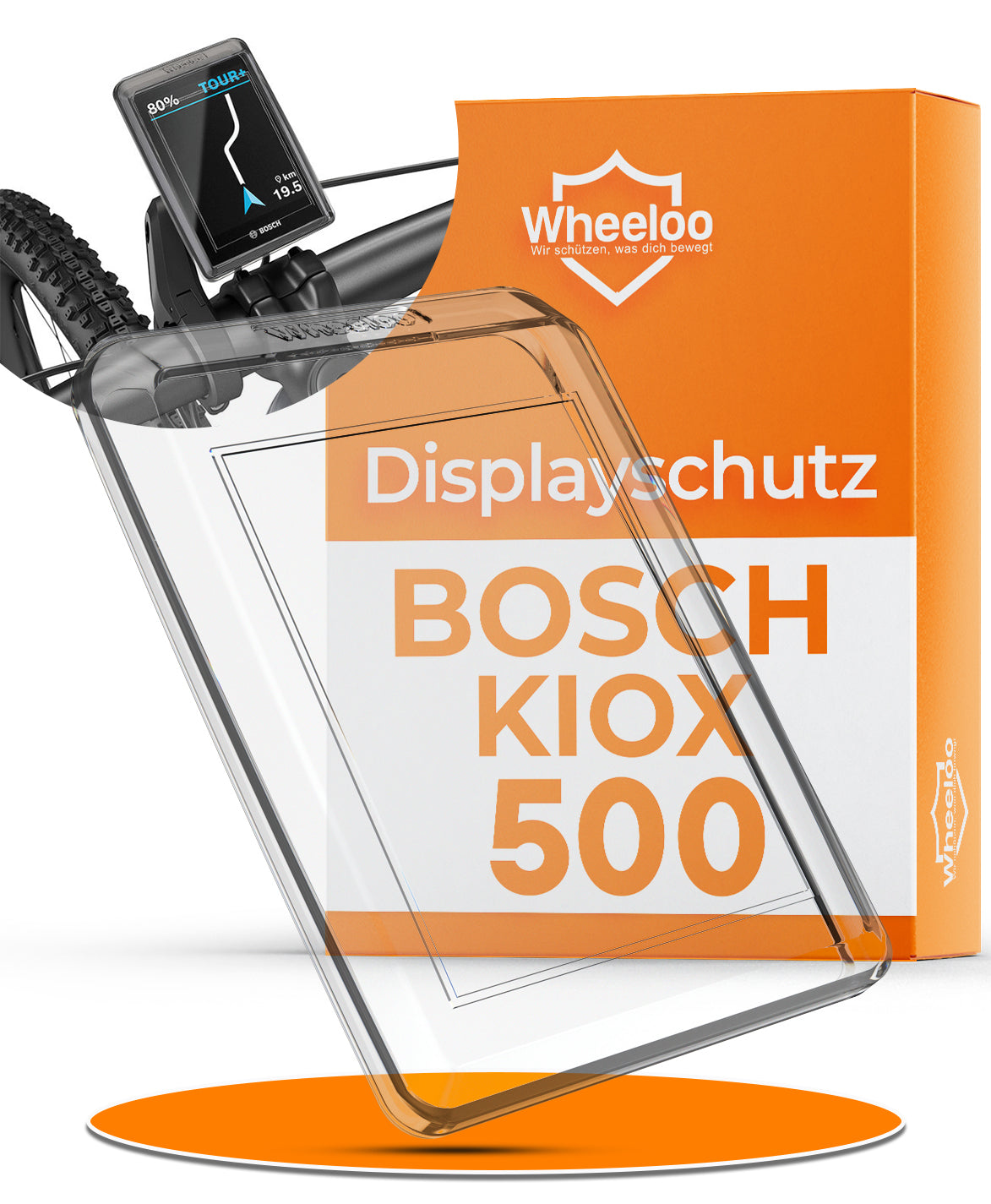 bosch fahrradcomputer schutzhülle Bosch Kiox 500 Displayschutz für Ebike I Display Schutzhülle von Wheel – Wheeloo-Shop