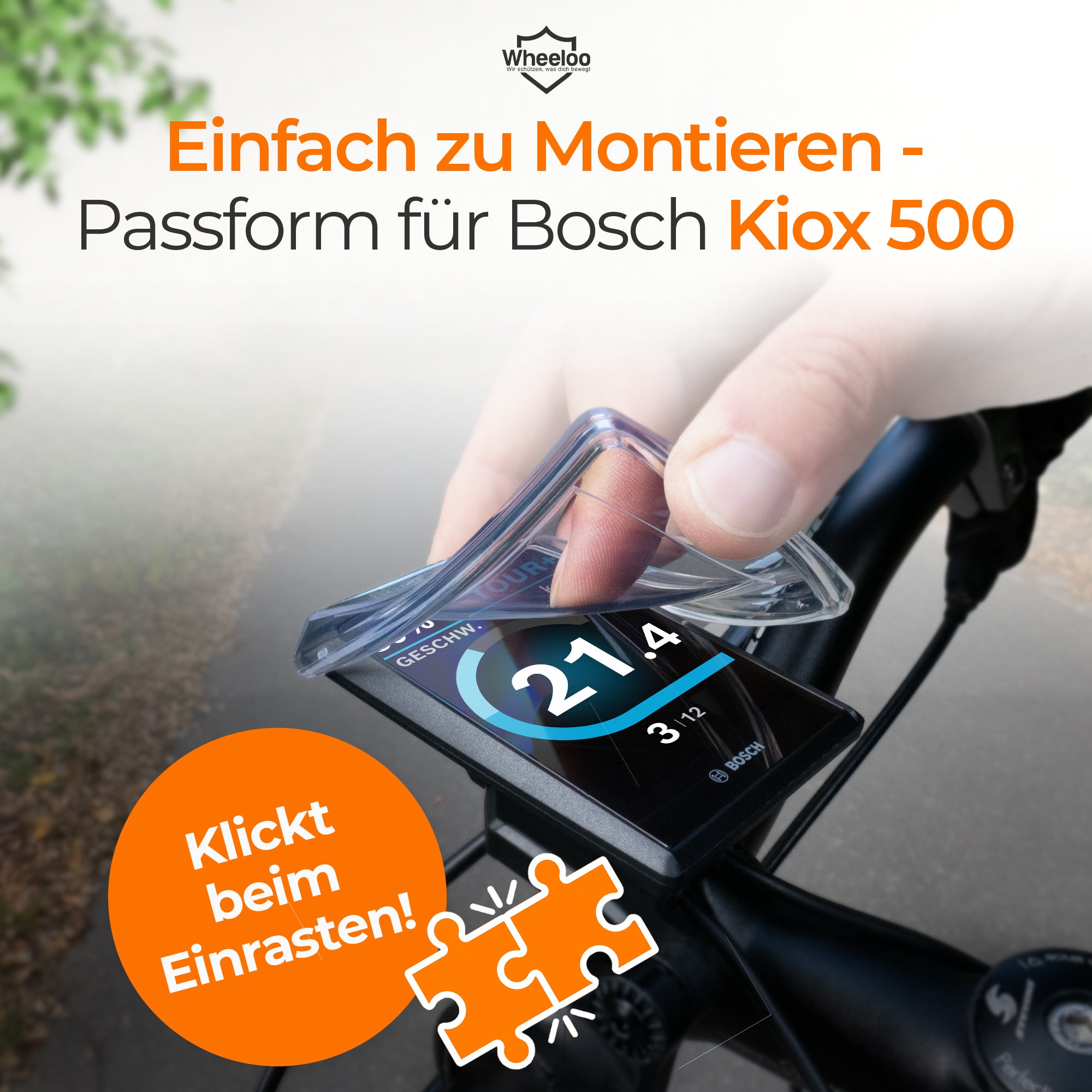 bosch e bike display kiox 500 Bosch Kiox 500 Displayschutz für Ebike I Display Schutzhülle von Wheel – Wheeloo-Shop