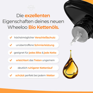 Bio Kettenöl 120 ml für alle Antriebskomponenten