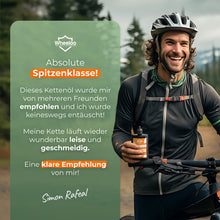 Laden Sie das Bild in den Galerie-Viewer, Fahrrad Kettenöl  Bio 120 ml für alle Antriebskomponenten