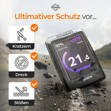 Laden Sie das Bild in den Galerie-Viewer, Bosch Kiox 300 Displayschutz Set I transparent &amp; wasserabweisend I Schutzhülle für E-Bike