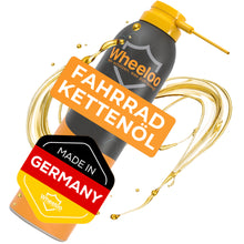 Laden Sie das Bild in den Galerie-Viewer, 300 ml Kettenöl Spray I Für Ebike, Mountainbike, Rennrad I  Made in Germany