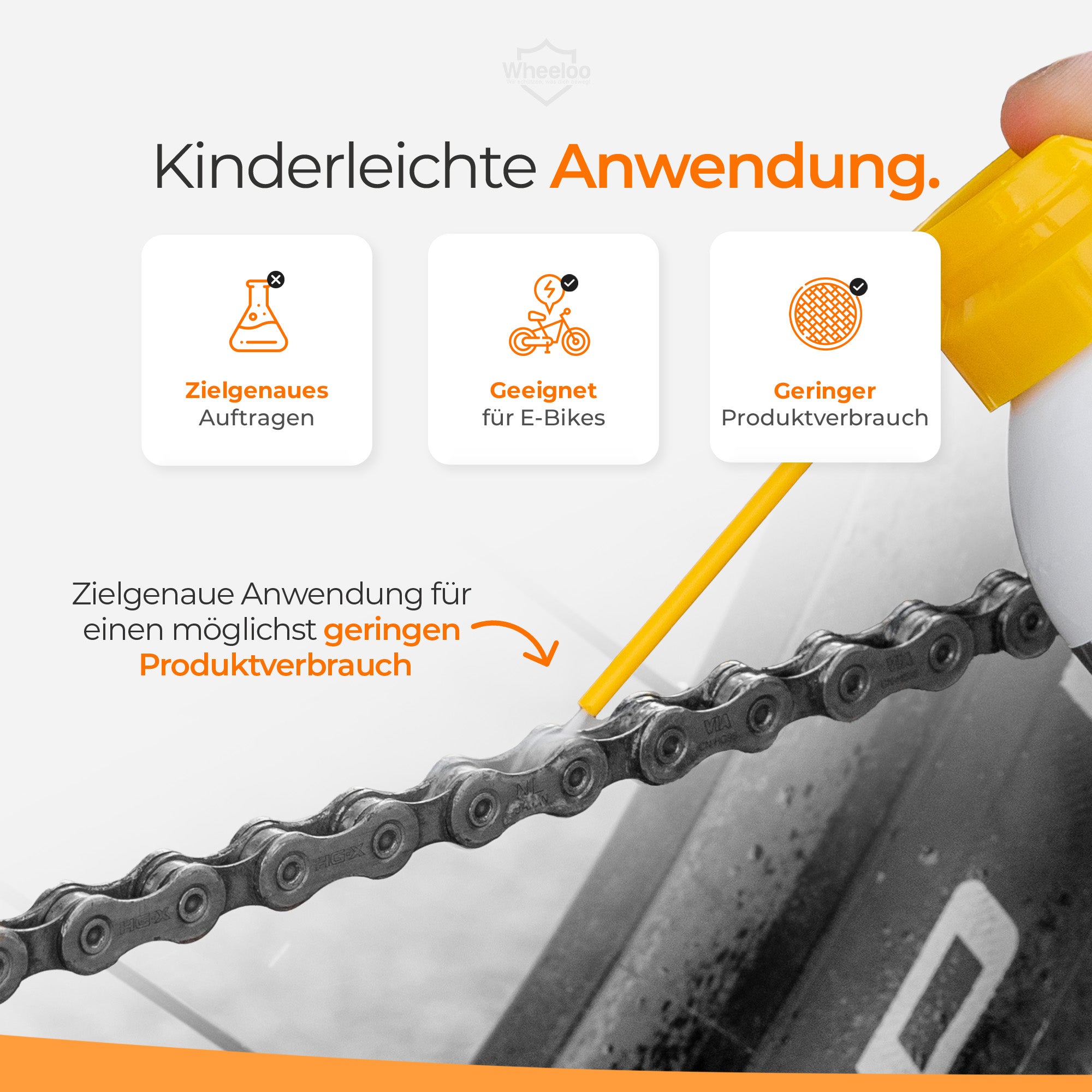 kettenspray rennrad 300 ml Fahrrad Kettenöl Spray I Für Ebike, Mountainbike, Rennrad I Mad – Wheeloo-Shop
