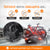 WHEELOO Kontaktschutz Abdeckung für Bosch E-Bike Smartes System I 2er Set I Schwarz I eBike Akku Zubehör I Ladekabel Pin Schutz