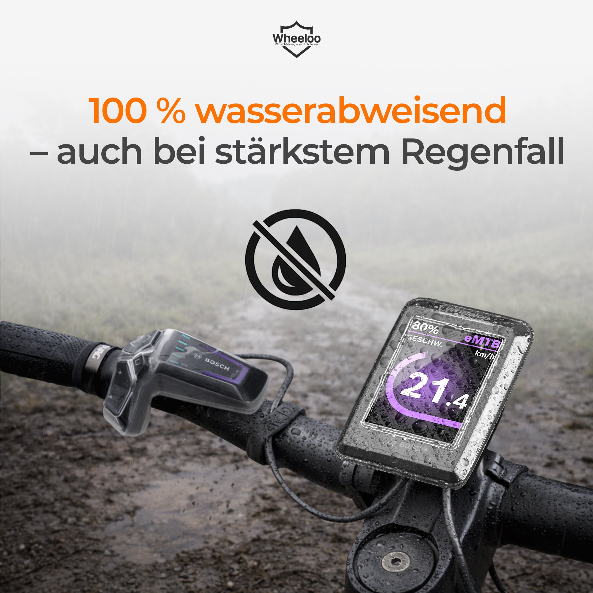 2er Set Transparente Schutzhüllen für Bosch LED Remote & Kiox 300 I Eb – Wheeloo-Shop
