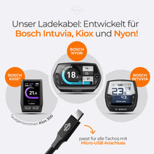 Laden Sie das Bild in den Galerie-Viewer, Ebike Ladekabel für IPhone oder USB C (bitte wählen)