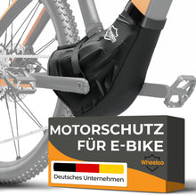 Laden Sie das Bild in den Galerie-Viewer, Ebike Motor Schutzhülle aus Nylon I für schräge Motoren I Fahrradträger Transportschutz