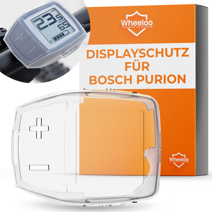 Bosch Purion Displayschutz Hülle I 100% transparent & wasserdicht