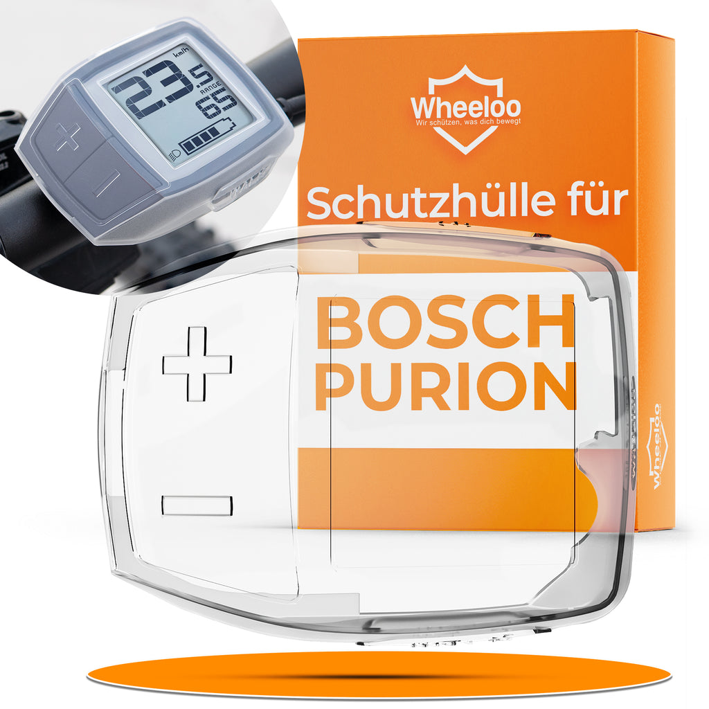 Bosch Purion Displayschutz Hülle I 100% transparent & wasserdicht