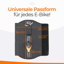 Laden Sie das Bild in den Galerie-Viewer, E-Bike Akku Schutzhülle mit Flaschenhalter Öffnung I universale Passform