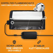 Laden Sie das Bild in den Galerie-Viewer, B-Ware // Akkutasche Größe L bis 49 cm - VERBESSERTE GENERATION