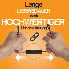 Laden Sie das Bild in den Galerie-Viewer, Ebike Ladekabel WAHLWEISE für Iphone oder USB C