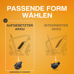 Ebike Motor Schutzhülle aus Neopren I für waagerechte Motoren I Fahrradträger Transportschutz