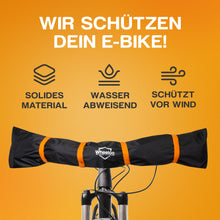 Laden Sie das Bild in den Galerie-Viewer, Ebike Lenkerschutz Hülle zum Fahrrad-Transport am Auto I robuster Regenschutz I Passform für alle Lenkergrößen