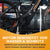 Ebike Mittelmotor Schutzhülle aus Nylon I für schräge Motoren I Fahrradträger Transportschutz