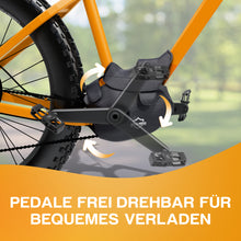 Laden Sie das Bild in den Galerie-Viewer, Ebike Motor Schutzhülle aus Neopren I für waagerechte Motoren I Fahrradträger Transportschutz