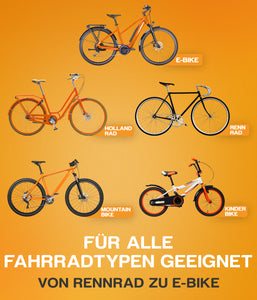 E-Bike Transportschutz Set 3 teilig I Fahrradträger Rahmenschutz universal passend