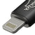B-Ware I WHEELOO Ebike Ladekabel WAHLWEISE für Iphone oder USB C I 40 cm I für Bosch Intuvia, Kiox, Nyon (groß) E-Bike Display I Micro USB auf Lightning oder USBC I OTG Funktion