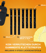 Laden Sie das Bild in den Galerie-Viewer, WHEELOO Fahrrad Rahmentasche 4L wasserdicht für Oberrohr I 2 Fächer I 330g I Lackschonende Montage I Akkutasche für E-Bike, Rennrad, Mountainbike Rahm