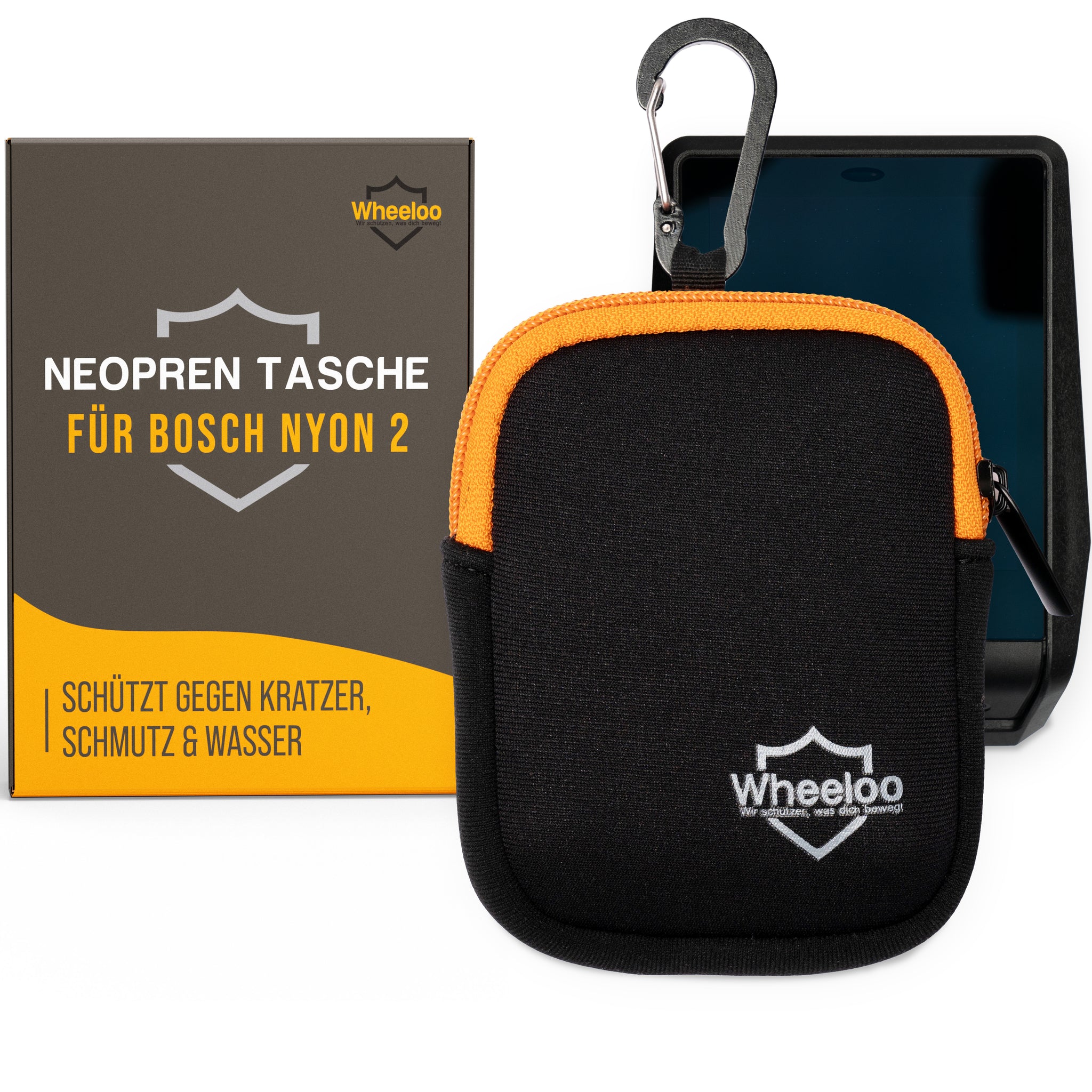 Schutzhülle für Bosch Nyon 2 I Displayschutz Tasche aus Neopren I Tran –  Wheeloo-Shop